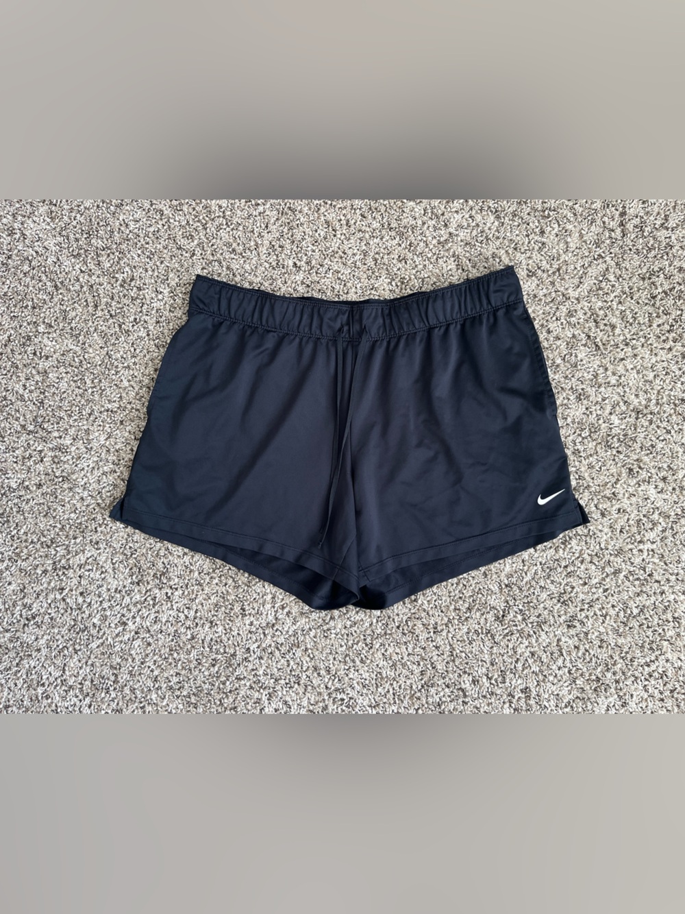 Nike Black Women's Running Shorts with Swoosh
